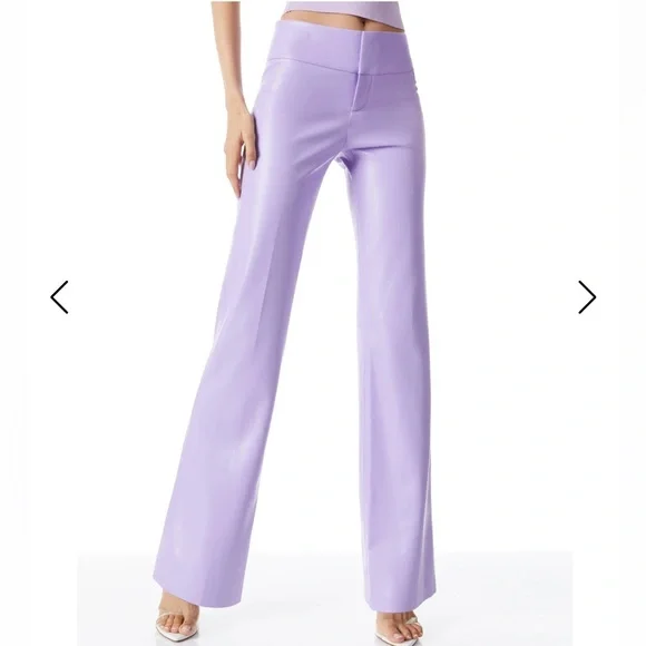 New Alice and Olivia vegan leather pants - Picture 16 of 16